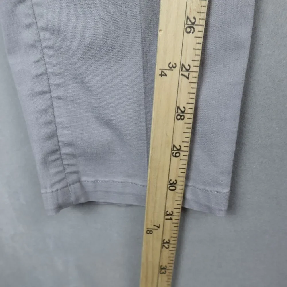 Lululemon Commission Pants Mens 32x32 Slim Fit Oxford Gull Grey Performance